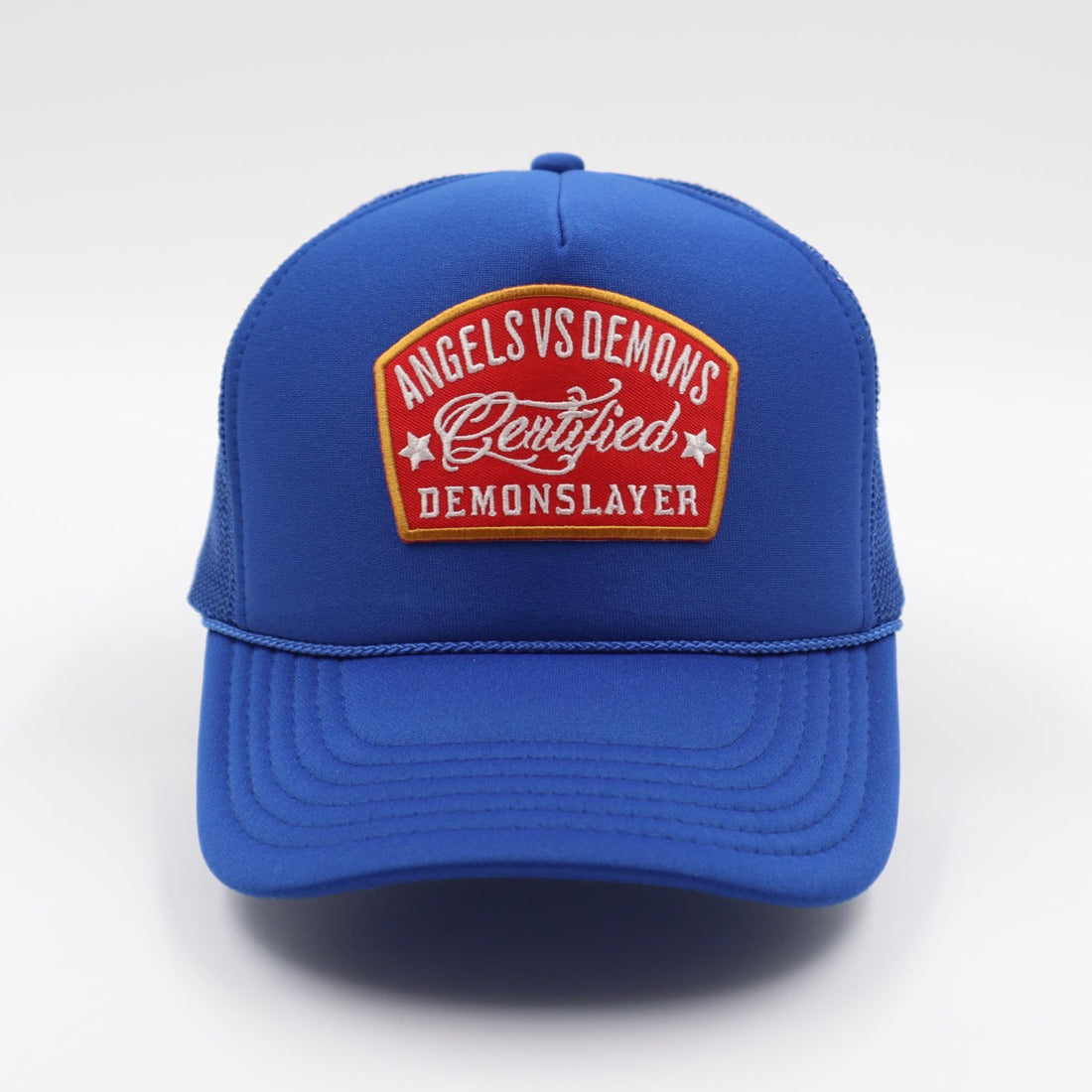 Electric Blue AVD Foam Trucker Hat